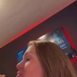 Gf dick sucking facial