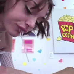 Petite friends suck cock together