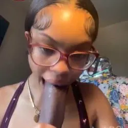 DSL glasses Ebony on dildo