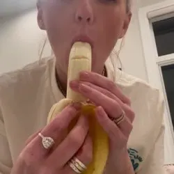 mmm banana babe has fun, JOI