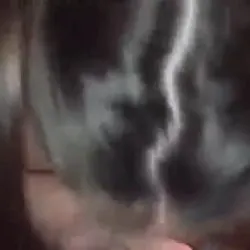 Tattoo pigtail slut loves sucking dick